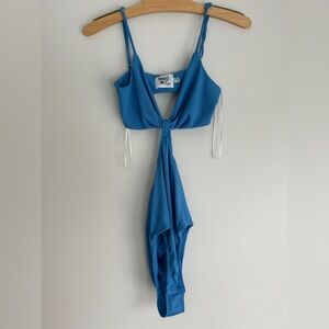 Blue Princess Polly bodysuit